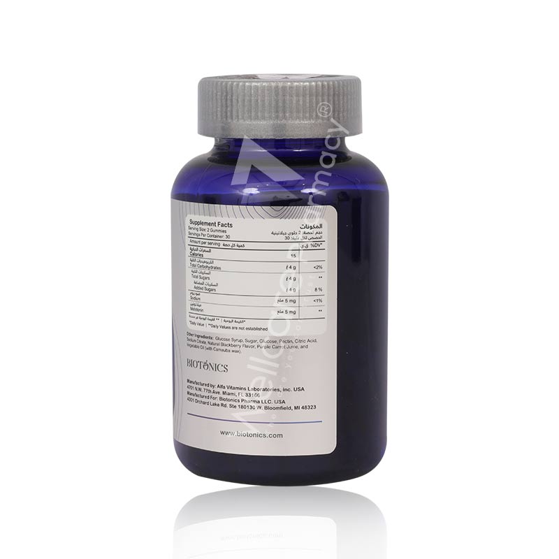 Biotonics Gumli Melatonin 5Mg Gummies 60'S