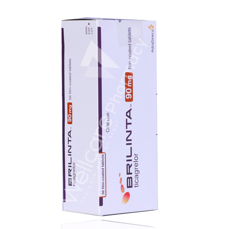 BRILINTA 90MG TAB 14X4 56'S