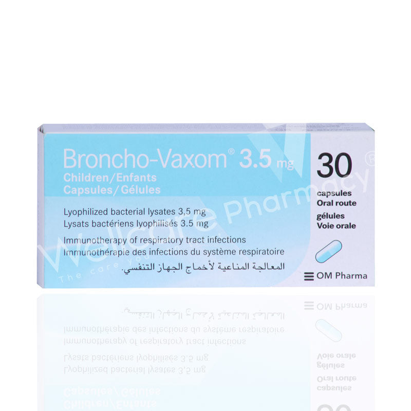 Broncho Vaxom 3.5Mg Children Capsules 30'S