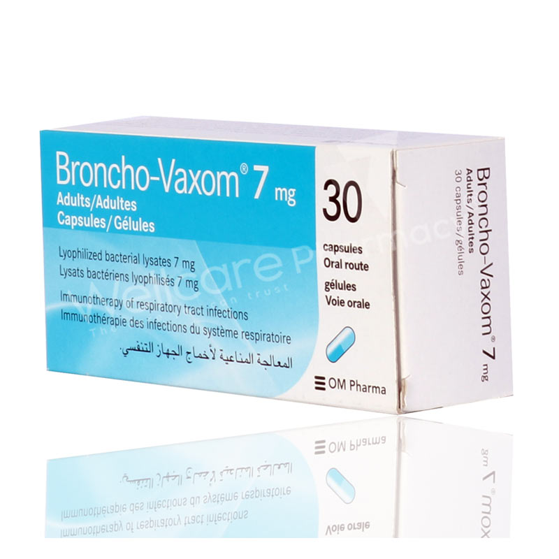 Broncho Vaxom Adult Capsules 30'S