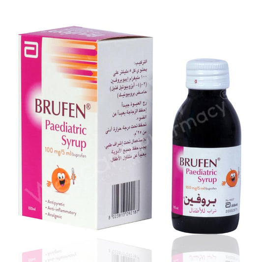 Brufen 100Mg Syrup 100Ml