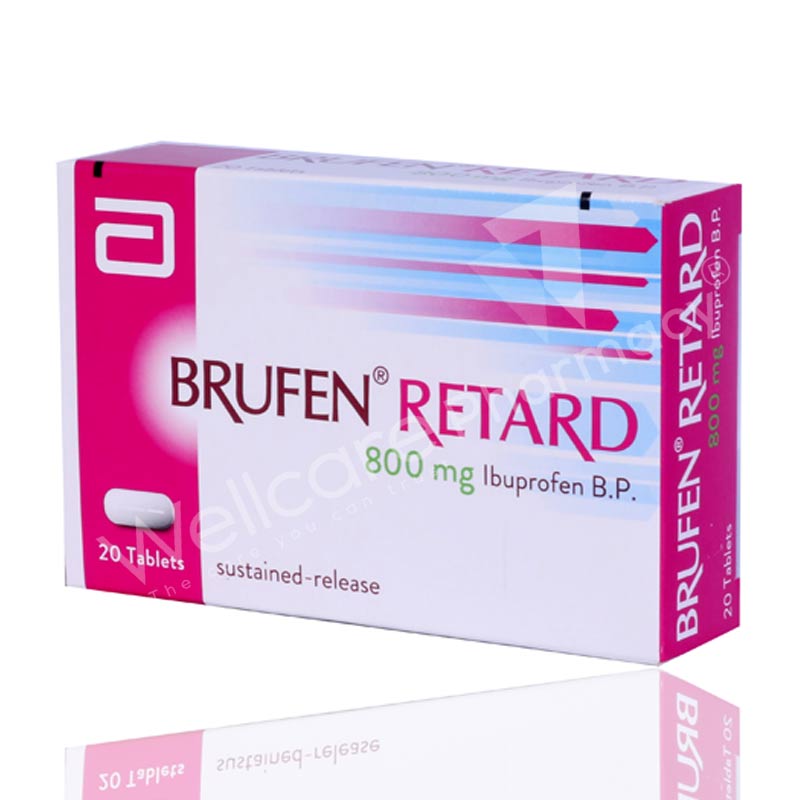 Brufen Retard 800Mg Tablets 20'S