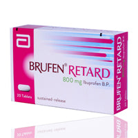 Brufen Retard 800mg Tablets 20'S