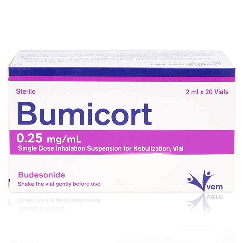 Bumicort 0.25Mg/Ml Single Dose Inhalation Suspension 2Ml Vials 20'S