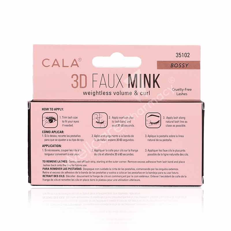 Cala 3D Faux Mink Lashes Bossy-35102