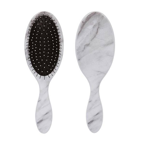 Cala Black White Marble Hair Brush 66802