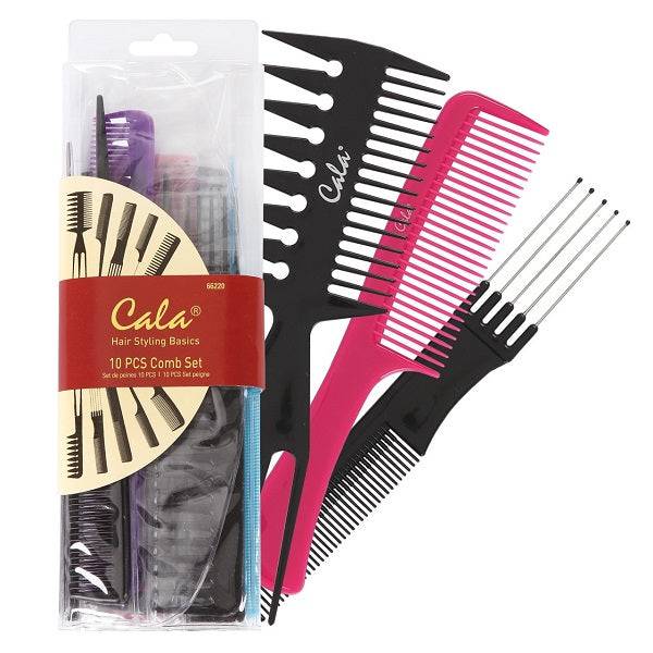 Cala Comb Set 10Pcs 66220