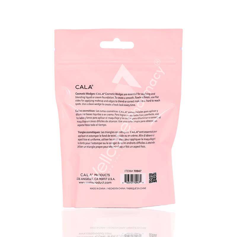 Cala Cosmetic Wedge Travel Pack 6Pc - 70947