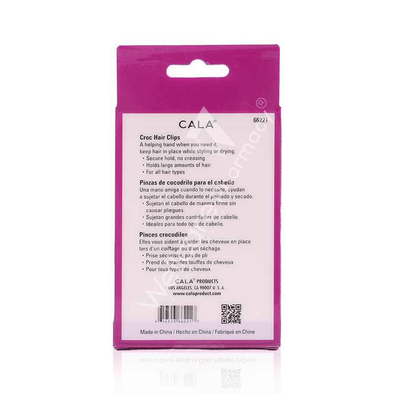 Cala Croc Hair Clip Mint4pc - 66221