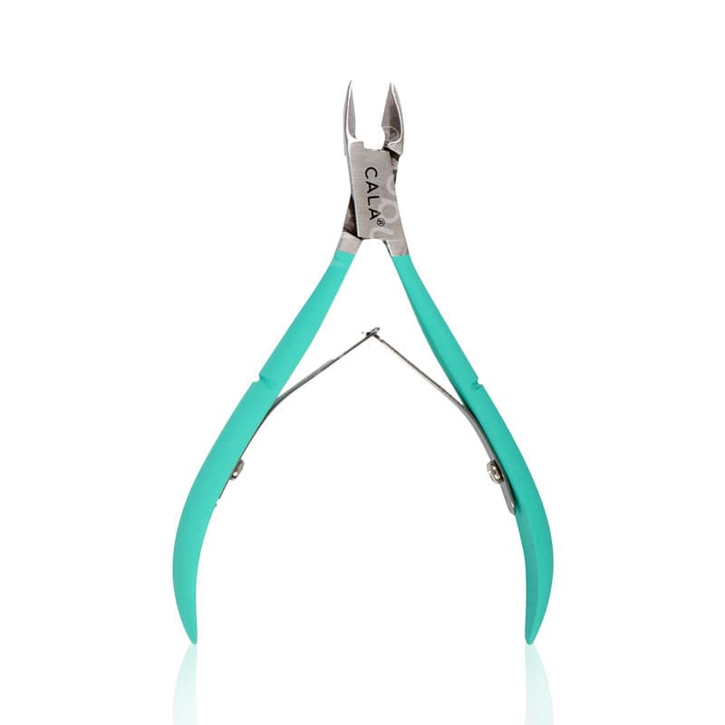 Cala Cuticle Nipper W Soft Touch Mint