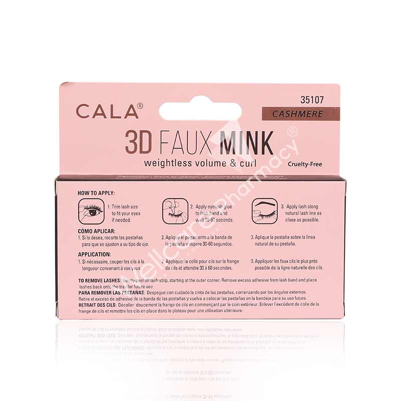 Cala 3D Faux Mink Lashes-Cashmere-35107