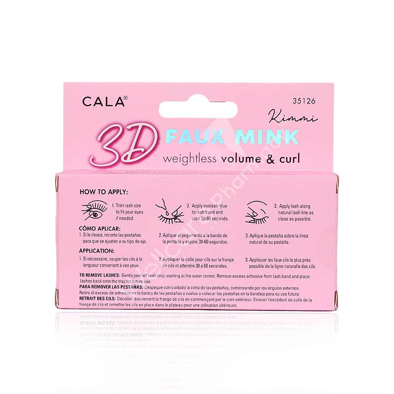 Cala 3D Faux Mink Lashes Kimmi-35126