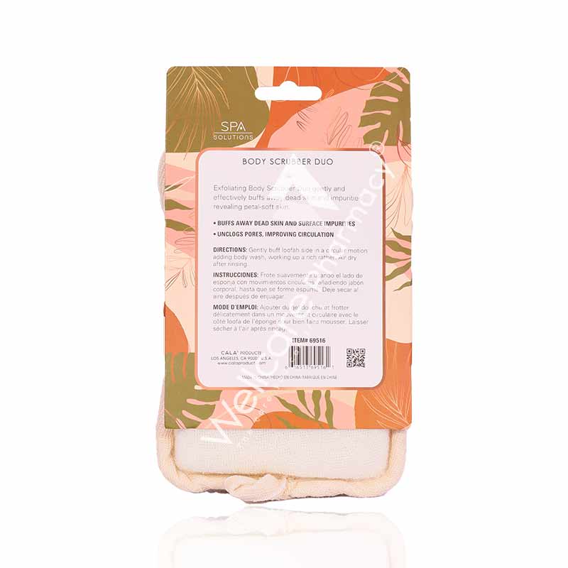 Cala Body Scrubber Duo Beige-69516