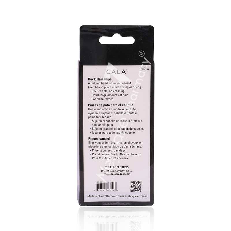 Cala Duck Hair Clip Hot Pink 4Pc - 66224