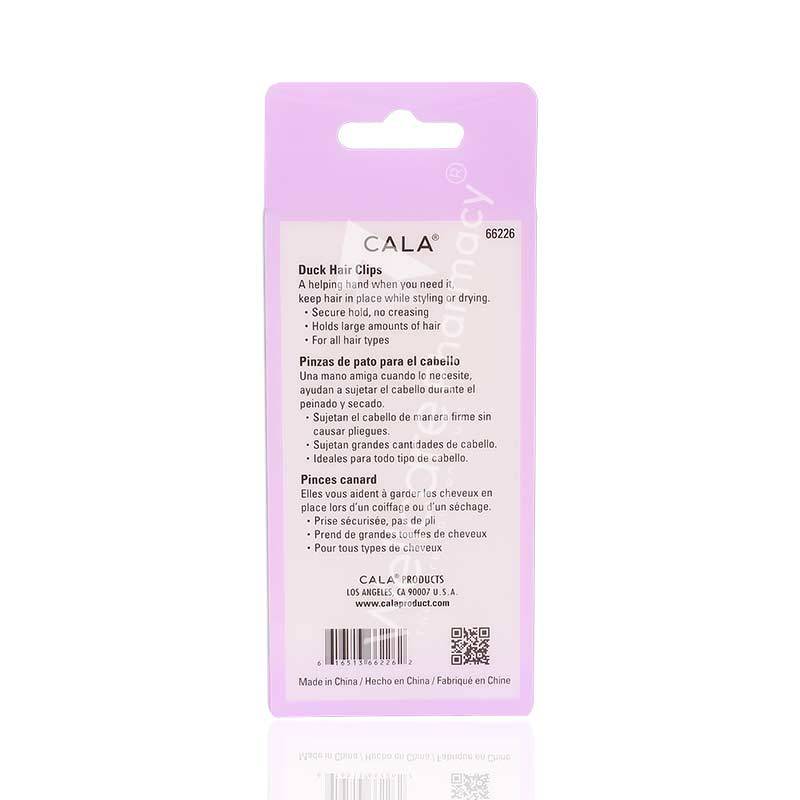 Cala Duck Hair Clip Teal 4Pc -66226