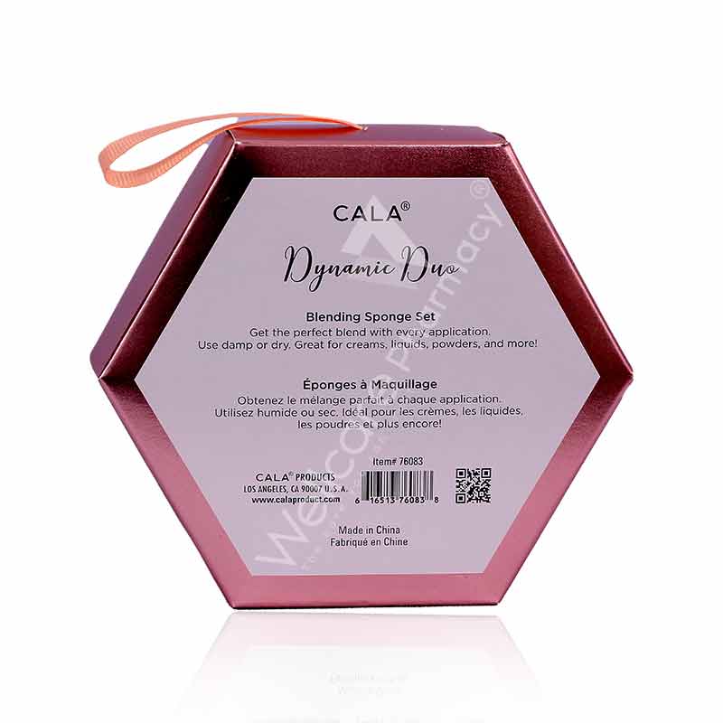 Cala Dynamic Duo Blending Sponge Black/Pink-76083