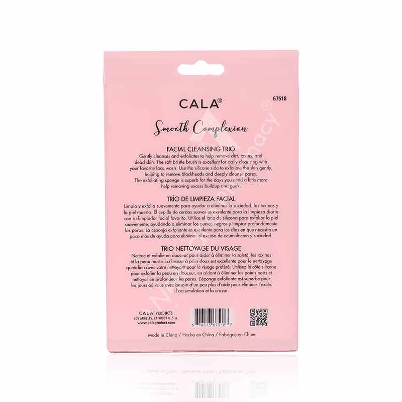 Cala Facial Cleansing Set Baby Pink-67518