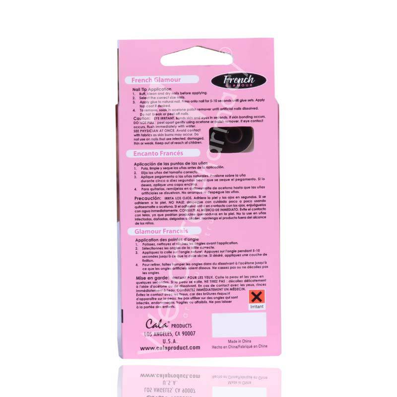 Cala French 87830 Glamour Nail Kit(M) 24'S - Wellcare Pharmacy