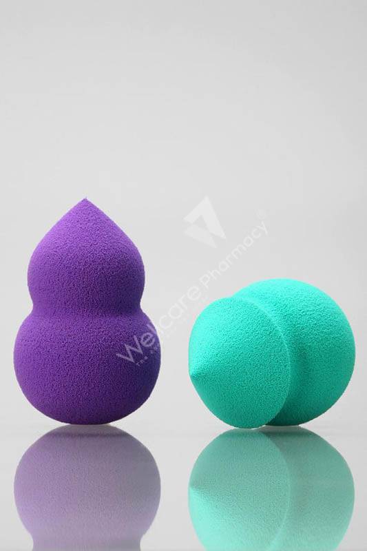 Cala Make Up Blending Sponges Green & Purple