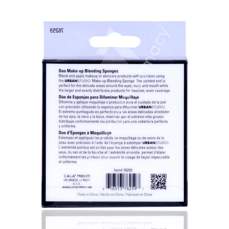 Cala Make Up Blending Sponges Pink & Black