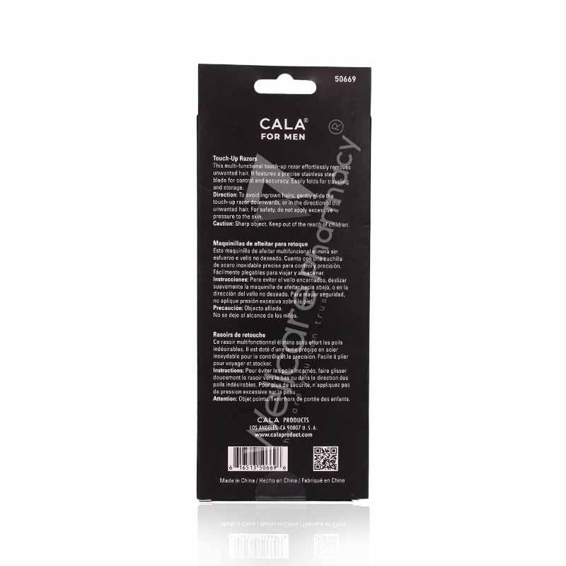 Cala Man'S Touch-Up Razors 3 Pcs--50669 - Wellcare Pharmacy