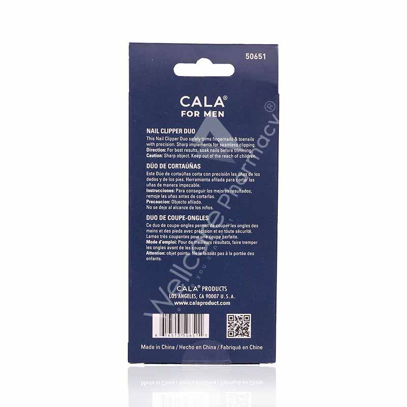 Cala Men's Nail Clipper Duo -50651
