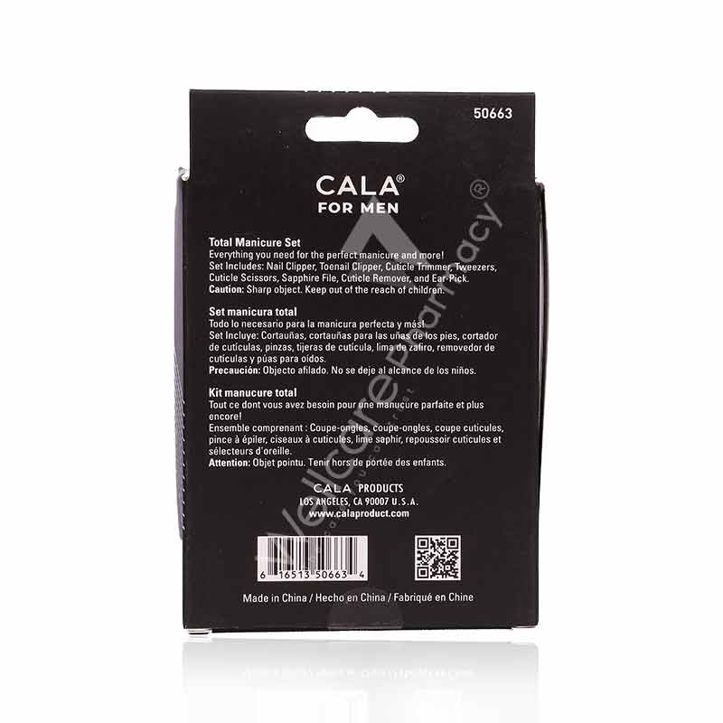 Cala Men's Total Manicure Set 8 Pcs-50663