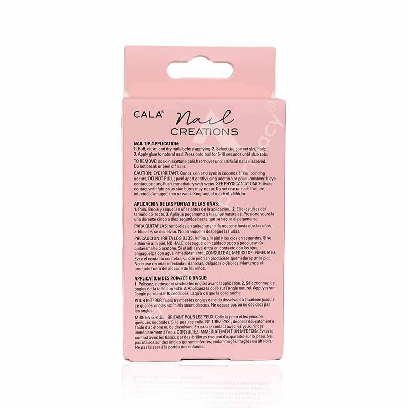 Cala Nail Creations Lux Long Coffin Ombre Nail Kit 24Pc-87844