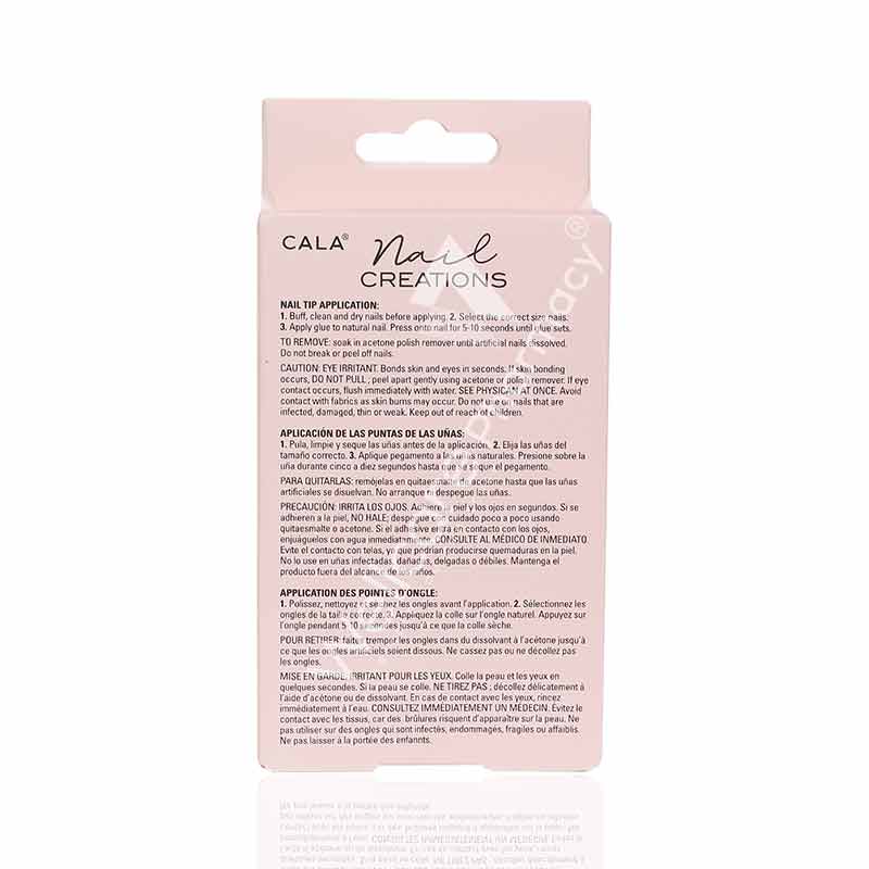 Cala Nail Creations Lux Stiletto Abstract Nail Kit 24pc-87847 - Wellcare Pharmacy