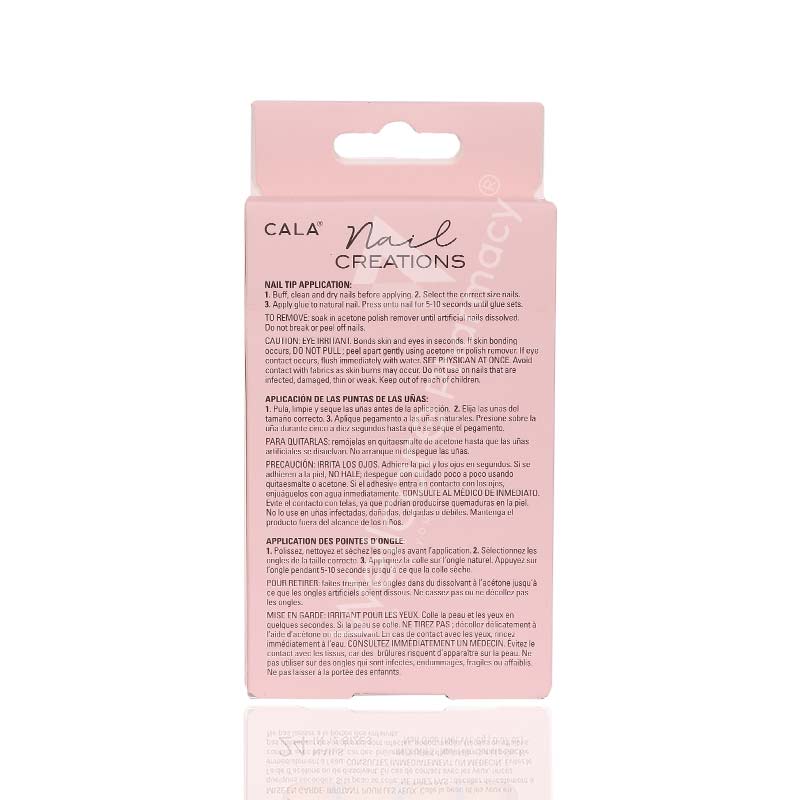 Cala Nail Creations Lux Stiletto Cheetah Nail Kit 24Pc