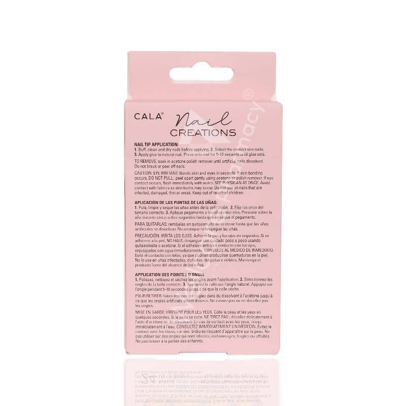 Cala Nail Creations Lux Stiletto Cheetah Nail Kit 24Pc