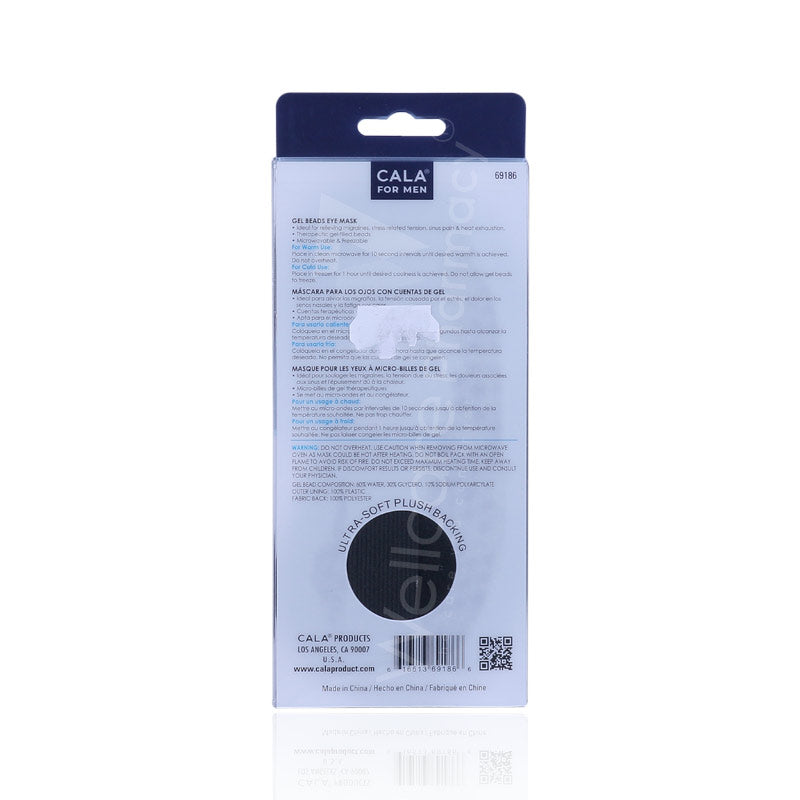 Cala Navy Gel Bead Eye Mask For Men