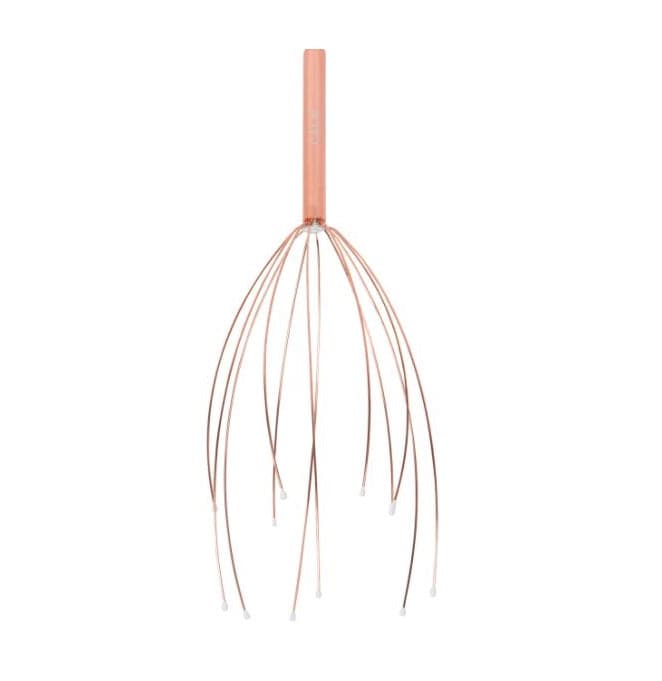 Cala Personal Care Head Massager (Rose Gold) 69309