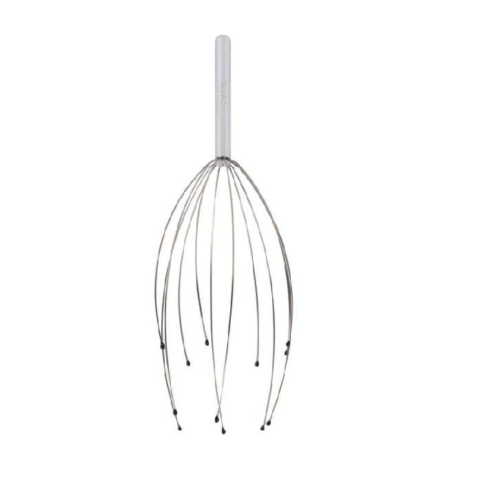 Cala Personal Care Head Massager (Silver) 69308