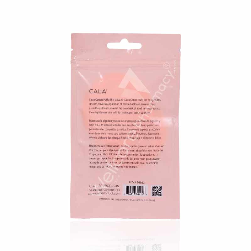 Cala Satin Cotton Puffs 2pc-70922