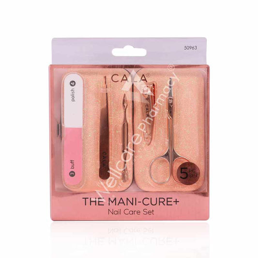 Cala The Manicure Nail Care Set 5Pc With Case Rose Gold -50963