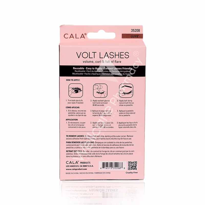 Cala Volt Lashes Luxe 5pairs Per Pack -35208