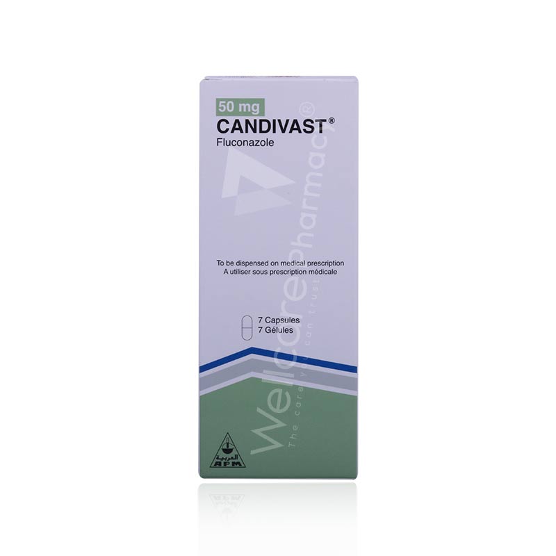 Candivast 50Mg Cap 7'S