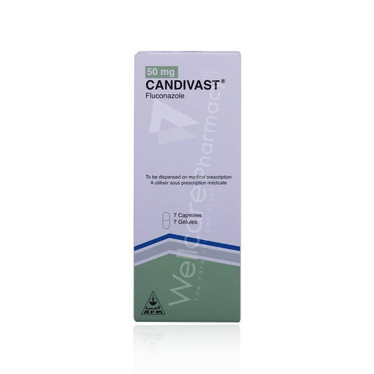 Candivast 50Mg Cap 7'S
