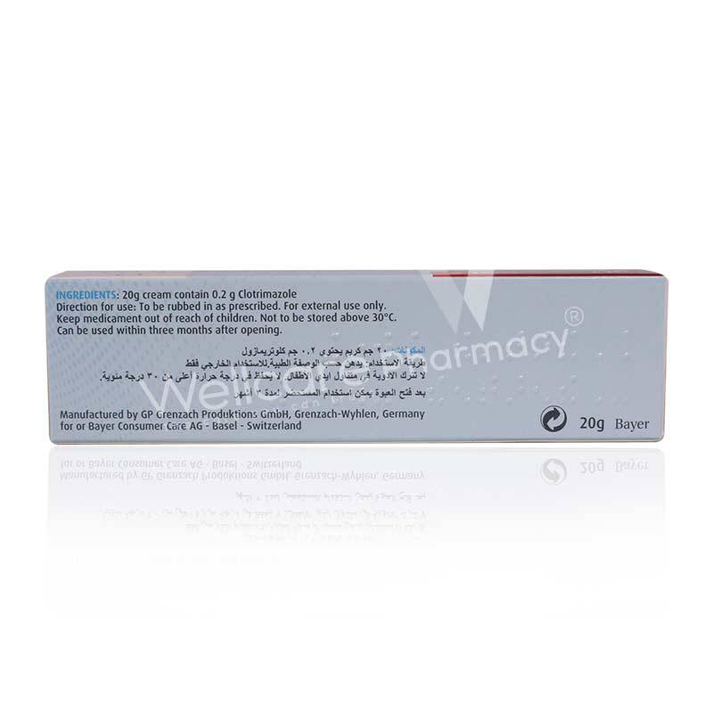 Canesten Cream 20Gm - Wellcare Pharmacy