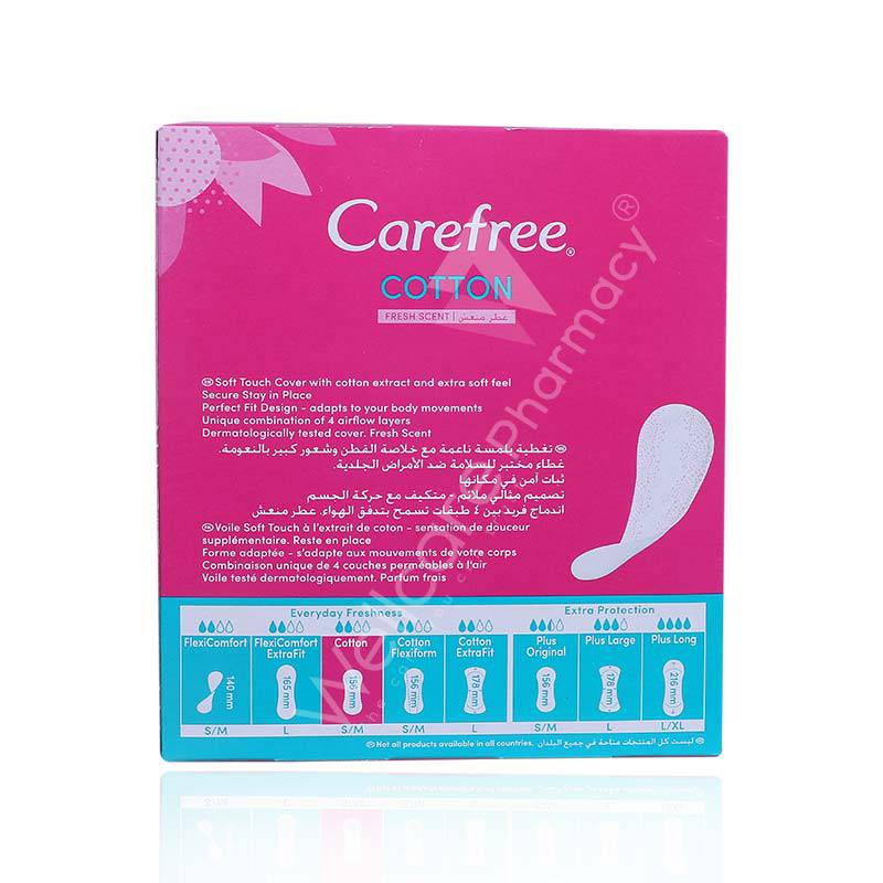 Carefree Cotton Fresh 56'S