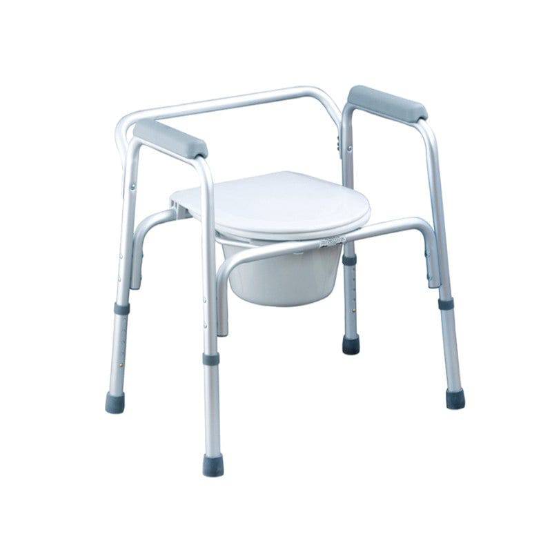 Caremax Aluminium 3 In 1 Commode Chair - Wellcare Pharmacy