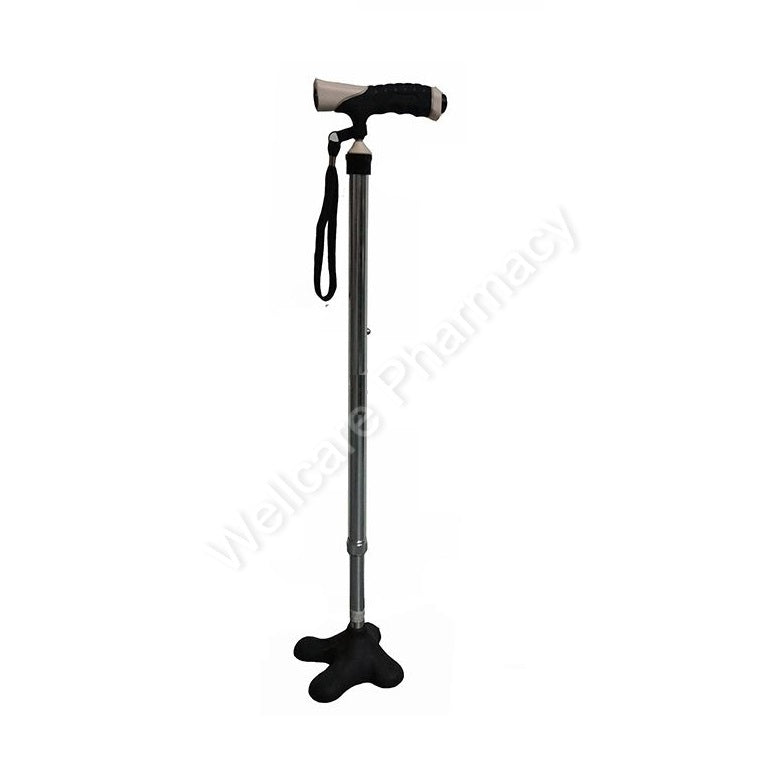 CAREMAX CA8332L WALKING STICK WITH LIGHT(BROWN)