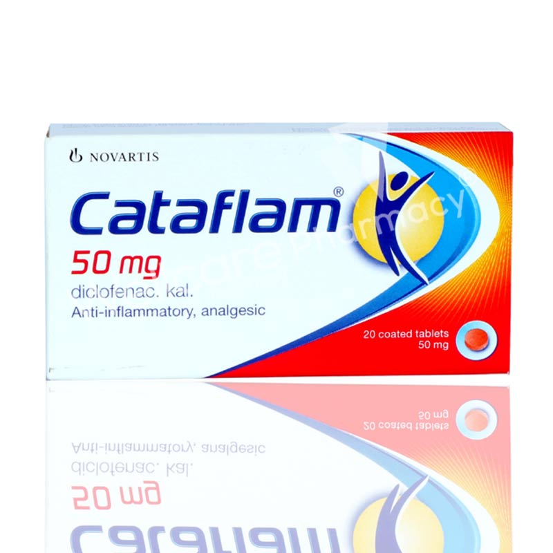 Cataflam 50mg Tablets 20'S