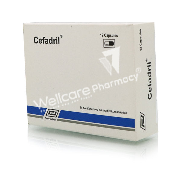 Cefadril 500mg Caps 12'S