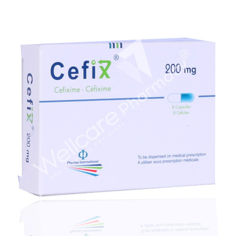 Cefix 200Mg Capsules 8'S