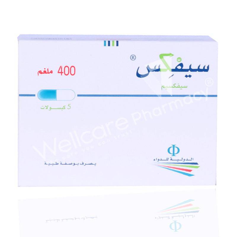 Cefix 400Mg Capsules 5'S - Wellcare Pharmacy