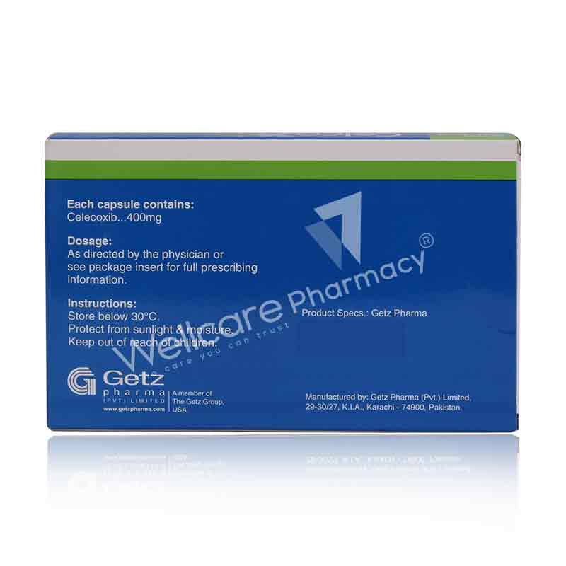 Celcoxx 400mg Capsules 20'S