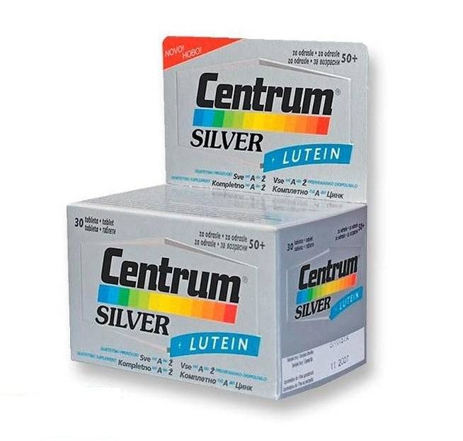 Centrum Silver With Lutein Tablets 30'S - Wellcare Pharmacy