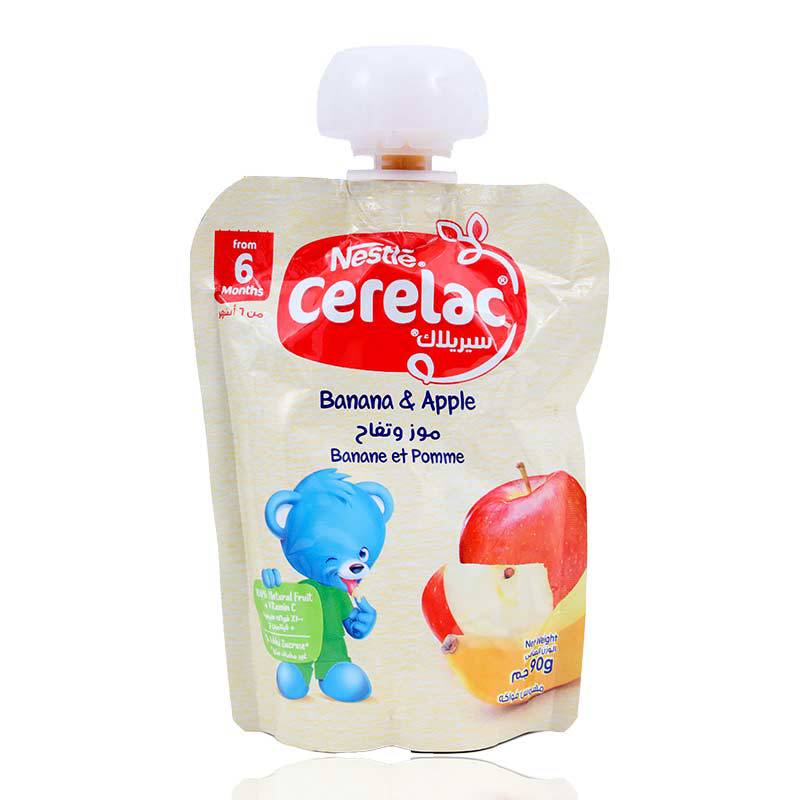 Cerelac Banana+Apple Pouch 90G